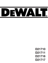 DeWalt d 21710 k Manuale del proprietario