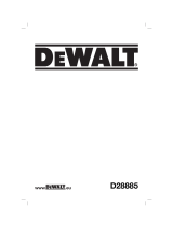 DeWalt D28885 Manuale del proprietario