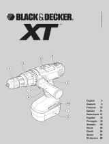 BLACK DECKER xtc 18 bk Manuale del proprietario