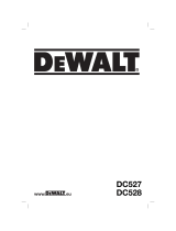 DeWalt DC527N Manuale utente