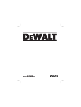 DeWalt DW060 Manuale utente