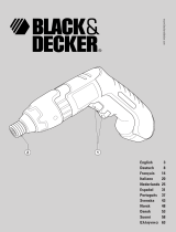 Black & Decker KC600H Manuale utente