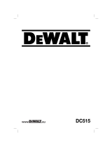 DeWalt DC515N T 1 Manuale del proprietario