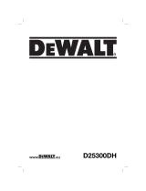 DeWalt D25300DH Manuale utente