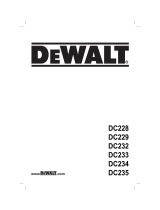 DeWalt DC234K Manuale utente