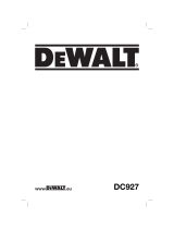 DeWalt dc 927 n Manuale del proprietario