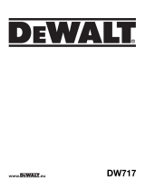DeWalt DW717 Manuale del proprietario