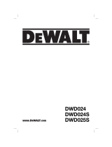 DeWalt DWD024 Manuale utente