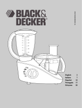 Black & Decker FP800 Manuale utente