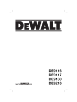 DeWalt DE9116 Manuale utente