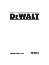 DeWalt DE9135 Manuale utente