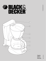 BLACK DECKER DCM400 Manuale del proprietario