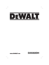 DeWalt D25302DH Manuale utente