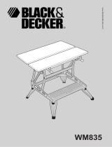 BLACK DECKER WM835 Manuale del proprietario