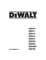DeWalt D28413 Manuale utente