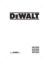 DeWalt DC223K Manuale del proprietario