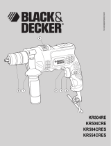 Black & Decker KR504RE Manuale del proprietario