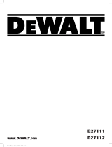 DeWalt D27111 Manuale utente