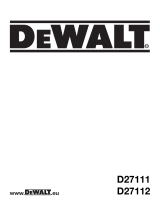 DeWalt D27112 T 2 Manuale del proprietario