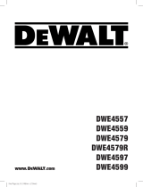 DeWalt DWE4597 Manuale utente