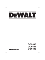 DeWalt DCN691 Manuale del proprietario