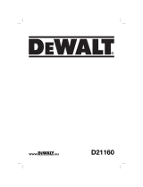 DeWalt D21160 T 2 Manuale del proprietario