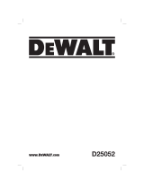 DeWalt D25052K Manuale utente