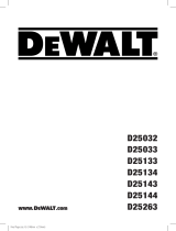 DeWalt D25134 Manuale del proprietario