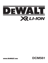 DeWalt DCM561P1 Manuale del proprietario