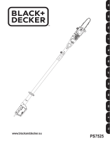 BLACK DECKER PS7525 Manuale del proprietario