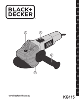 Black & Decker KG115 Manuale utente