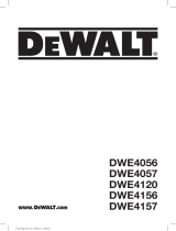 DeWalt DWE4056 Manuale del proprietario