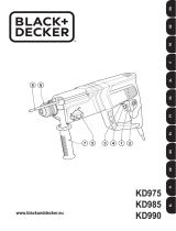 BLACK DECKER KD990 Manuale del proprietario
