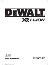 DeWalt DCV517N Manuale utente