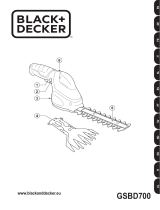 BLACK DECKER GSBD700 Manuale del proprietario