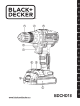 Black & Decker BDCHD18 Manuale del proprietario