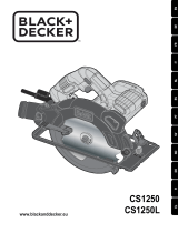 BLACK+DECKER CS1250L Manuale utente