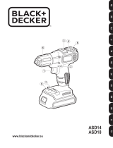 Black & Decker ASD184 Manuale utente