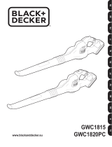 BLACK DECKER GWC1815 Manuale del proprietario
