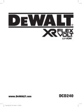 DeWalt DCD240 Manuale utente