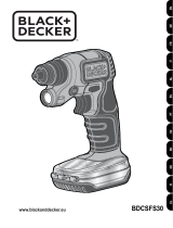 Black & Decker BDCSFS30 Manuale utente