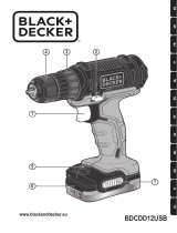 Black & Decker BDCDD12USB Manuale utente