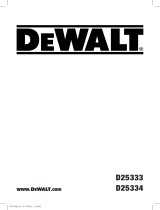 DeWalt D25335K Manuale del proprietario