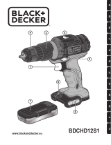 BLACK+DECKER BDCHD12S1 Manuale utente