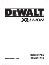 DeWalt DCM561P1S Manuale utente