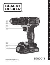 BLACK+DECKER BDGDC18 Manuale utente