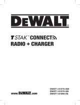 DeWalt T STAK CONNECT DWST1-81078-QW Manuale utente