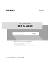 Samsung BD-J6300 Guida Rapida