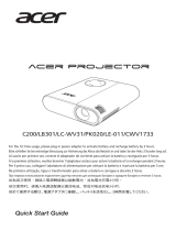 Acer C200 Manuale utente