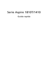 Acer Aspire 1810T Guida Rapida